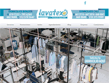 Tablet Screenshot of lavatex.com.co